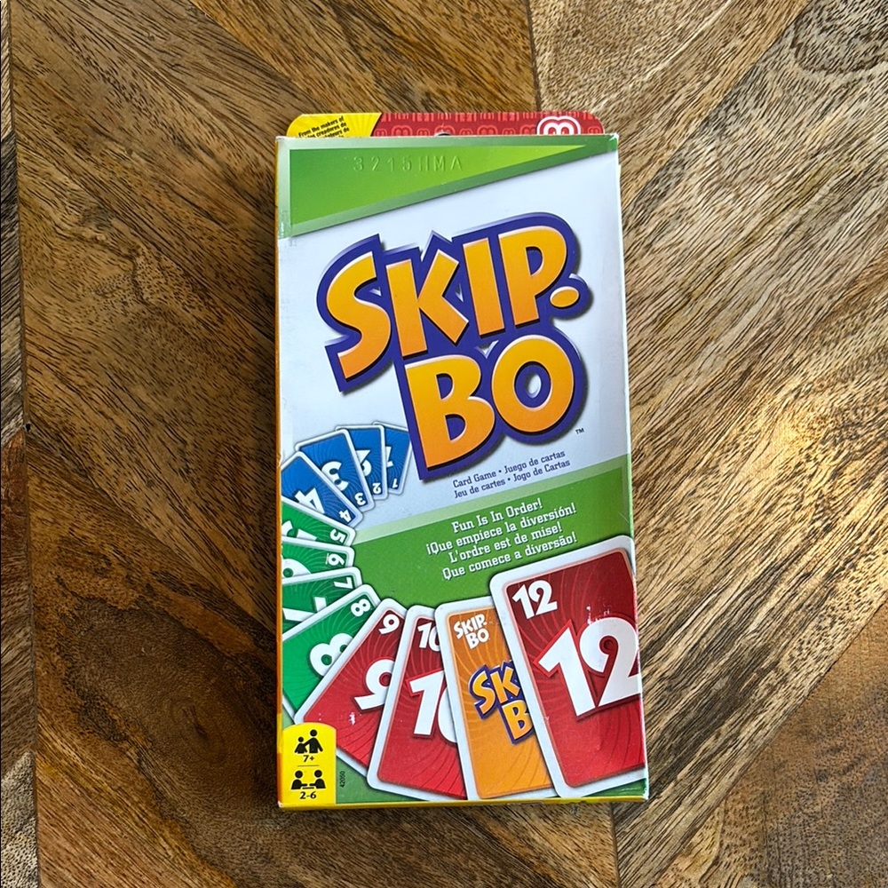 Skip-Bo Card Game